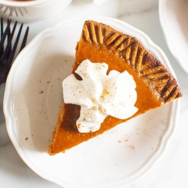 step by step how to make healthy pumpkin pie