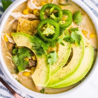 healthy white chicken chili