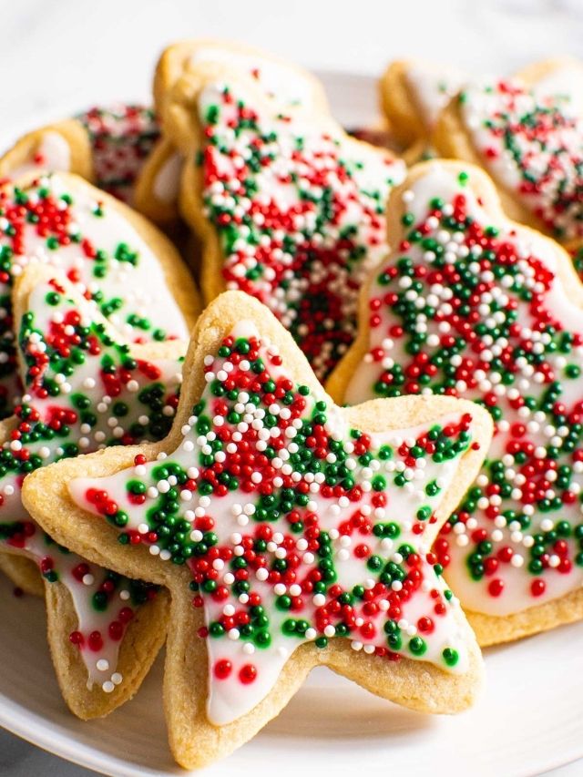 Healthy Sugar Cookies - Ifoodreal.com