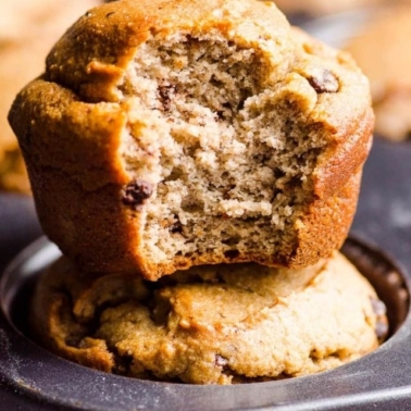 best almond flour banana muffins