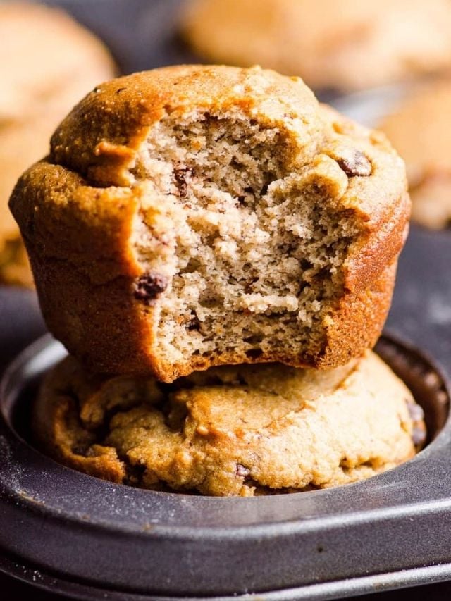 Almond Flour Banana Muffins