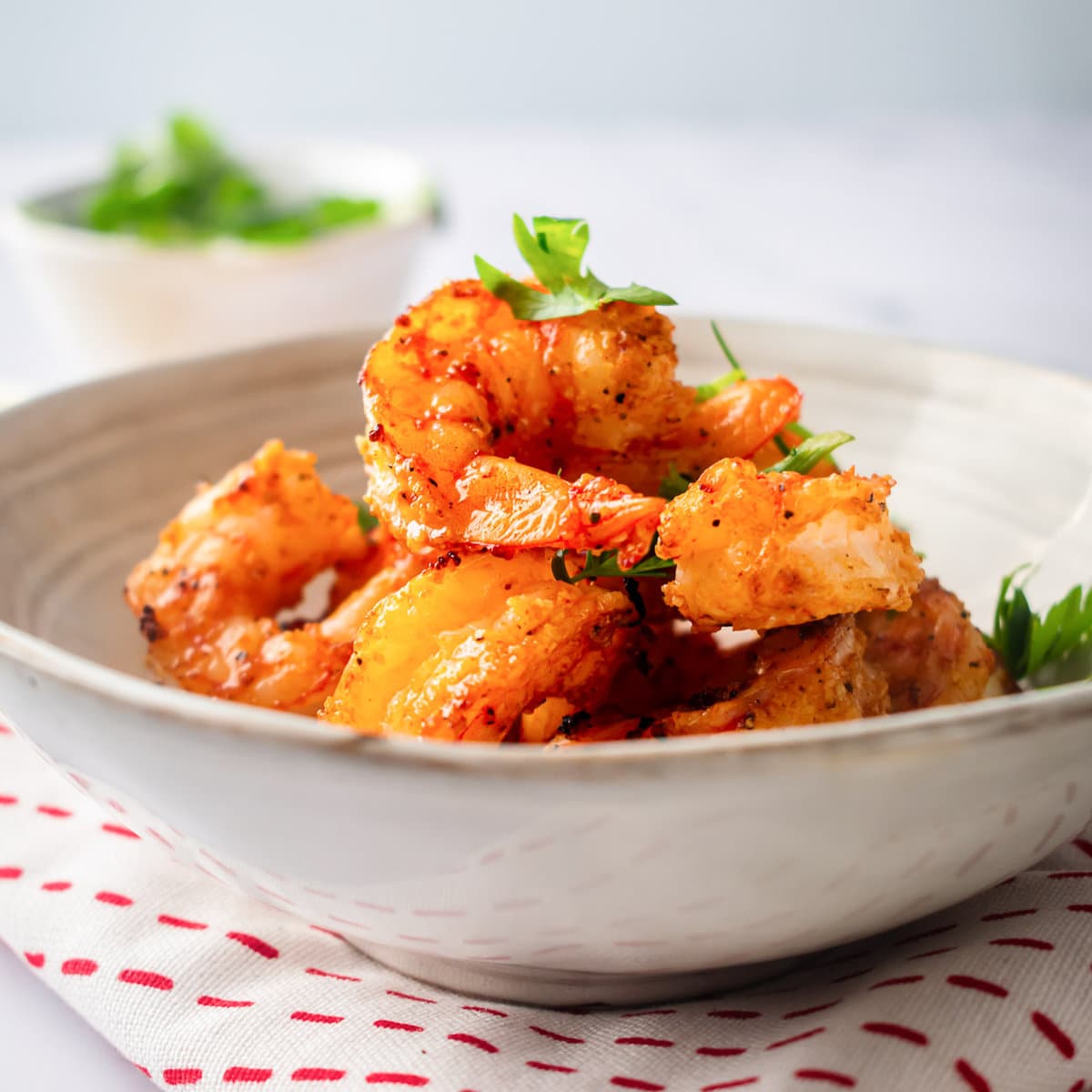 Crispy Air Fryer Shrimp (Use Fresh or Frozen Shrimp!) - Spend With