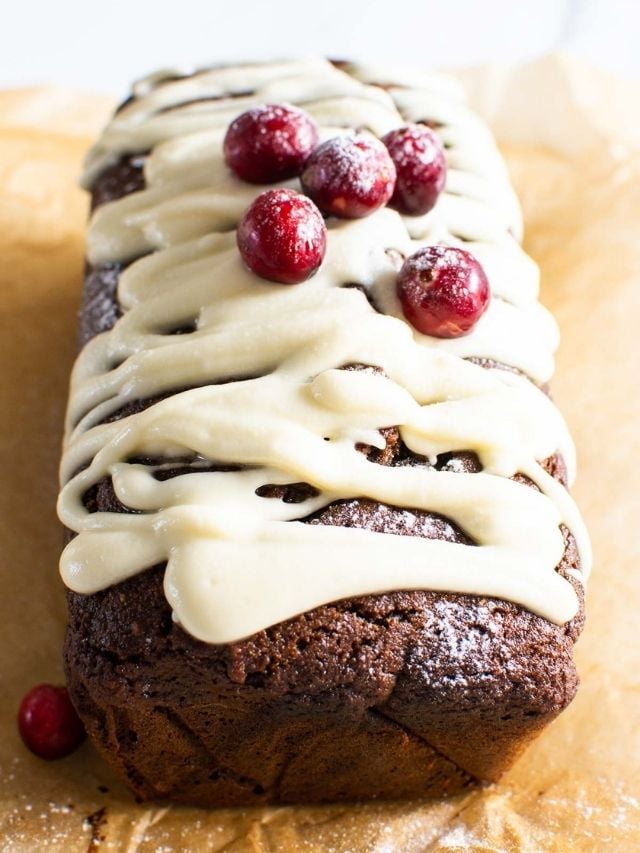 Healthy Gingerbread Loaf