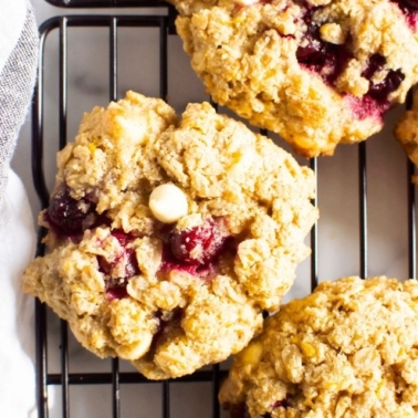 how to make healthy oatmeal cranberry cookies