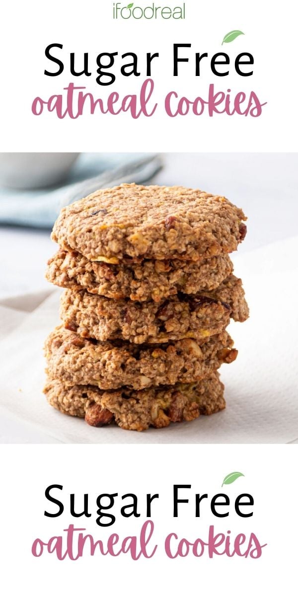 Sugar Free Oatmeal Cookies