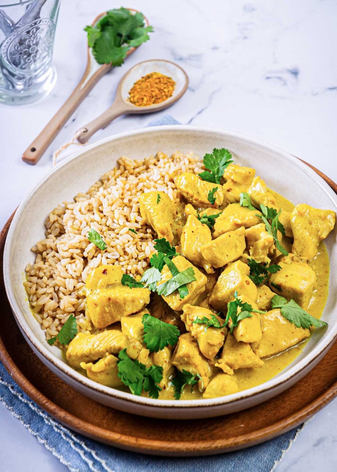 Instant Pot Chicken Curry {Easy Dinner!}