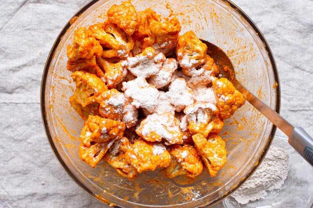 Air Fryer Buffalo Cauliflower