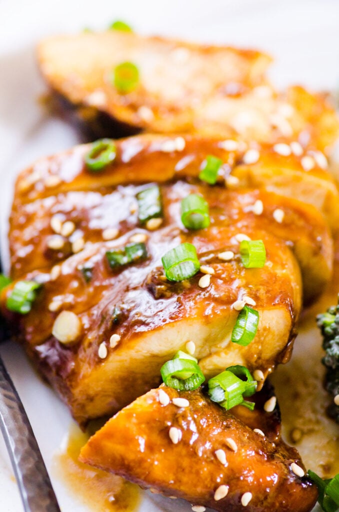 Baked Honey Garlic Chicken - iFoodReal.com