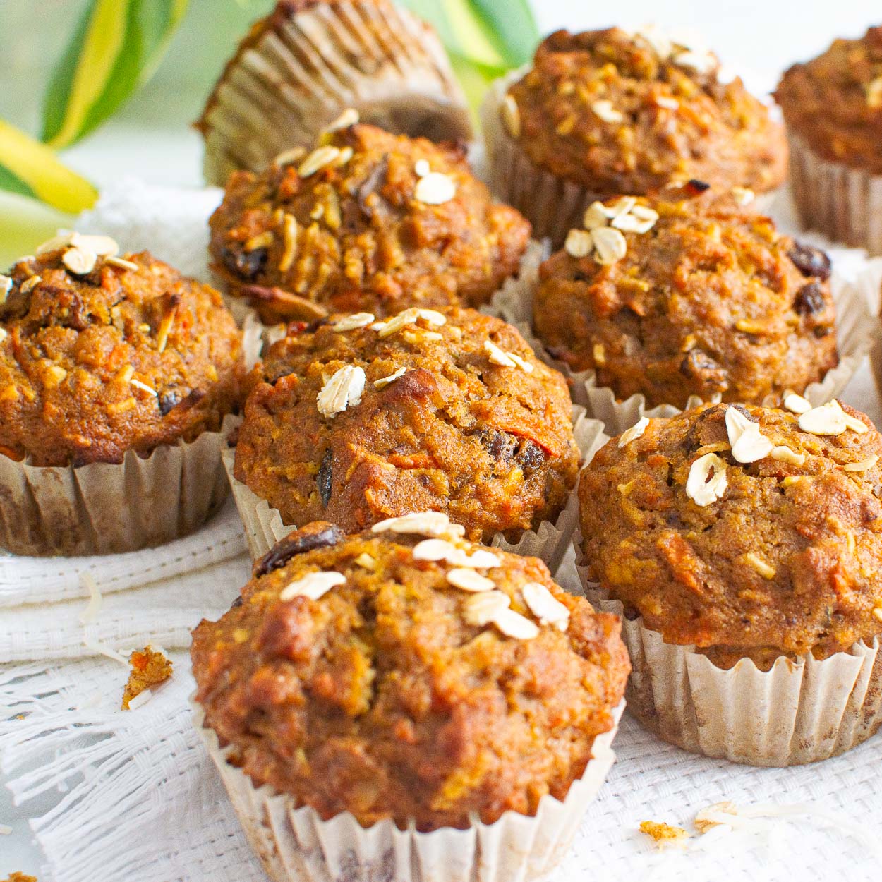 Healthy Morning Glory Muffins - iFoodReal.com