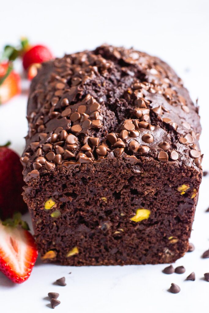Healthy Chocolate Bread {The BEST!}