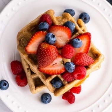 healthy waffle recipe