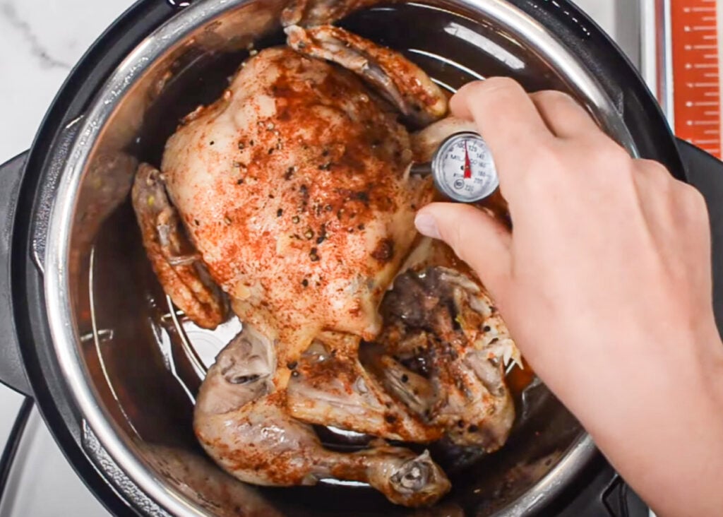Instant Pot Whole Chicken Recipe - iFoodReal.com