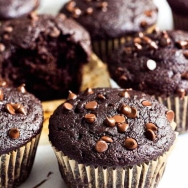 how to make healthy chocolate muffins