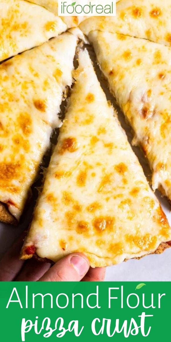 Almond Flour Pizza Crust {Low Carb}