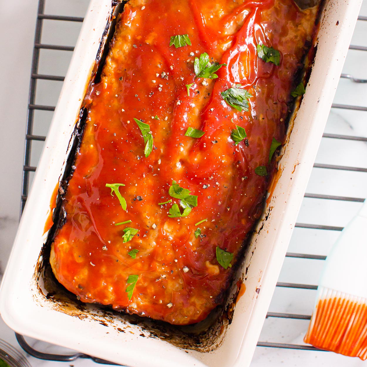 ITALIAN TURKEY MEATLOAF WITH OATS