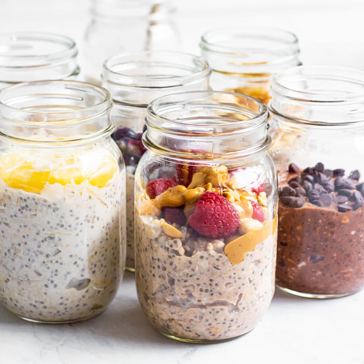 6 Best Healthy Overnight Oats - iFoodReal.com