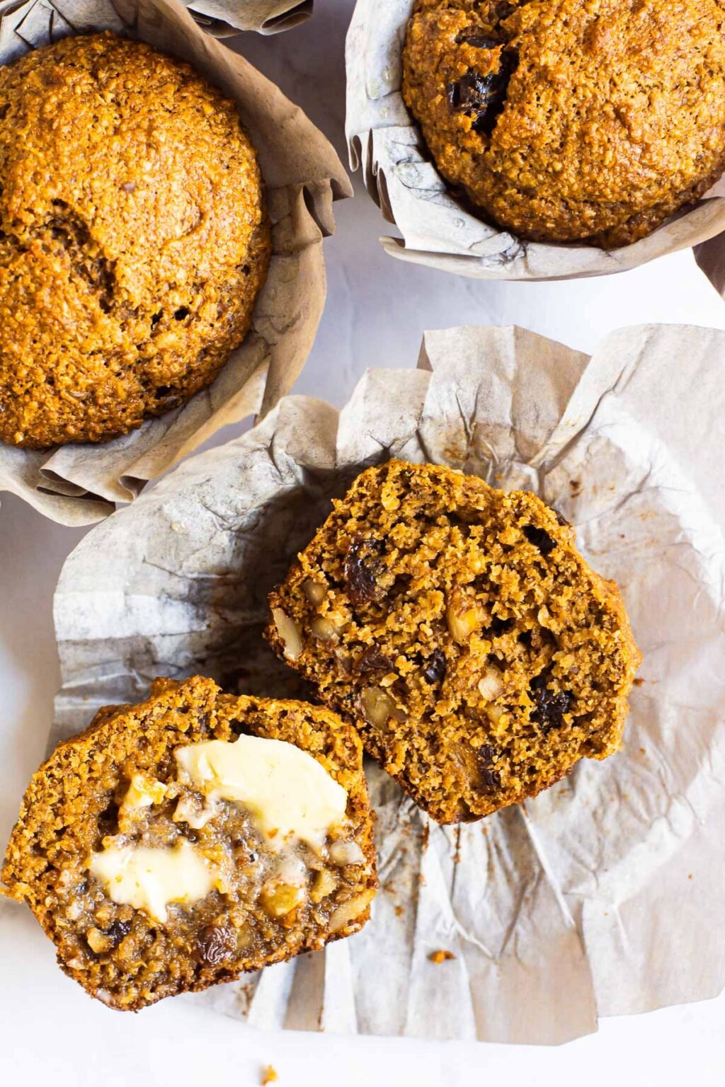 Healthy Oat Bran Muffins