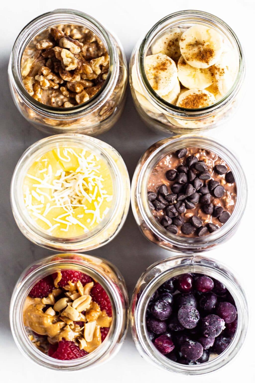 6 Best Healthy Overnight Oats - iFoodReal.com