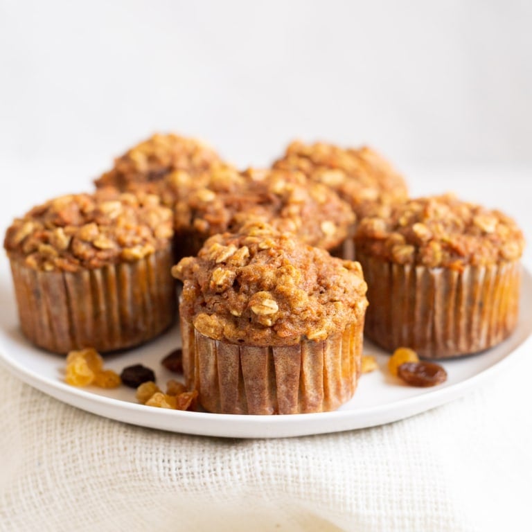 Healthy Carrot Muffins Recipe