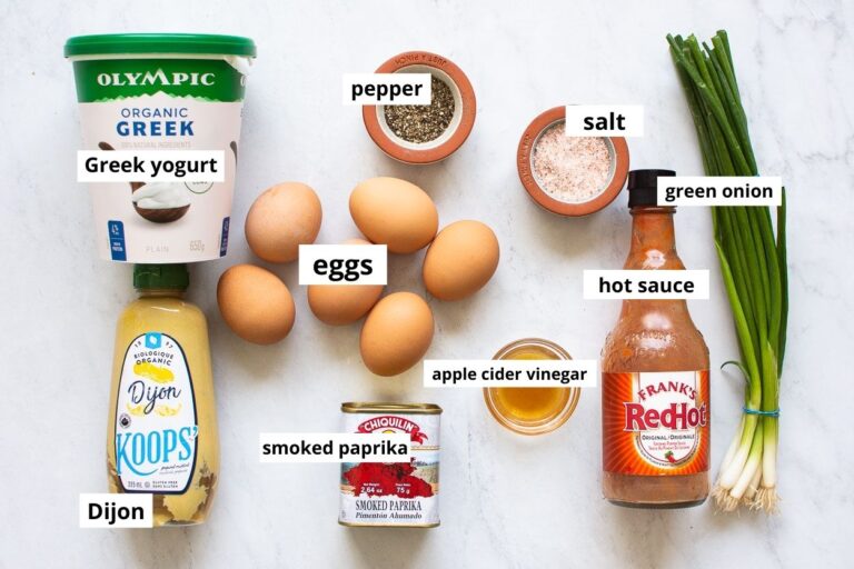 Healthy Deviled Eggs - iFoodReal.com