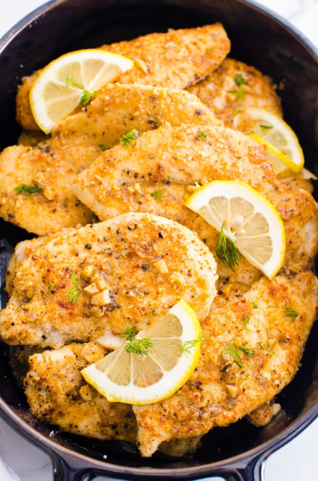 Healthy Lemon Chicken Recipe - iFoodReal.com