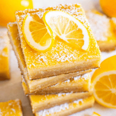 Almond Flour Lemon Bars