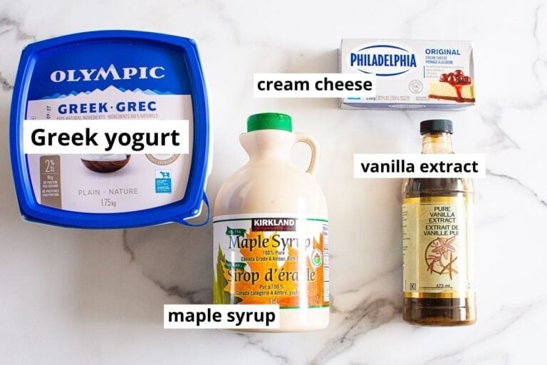 Healthy Cream Cheese Frosting with Greek Yogurt