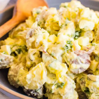 Classic healthy potato salad.