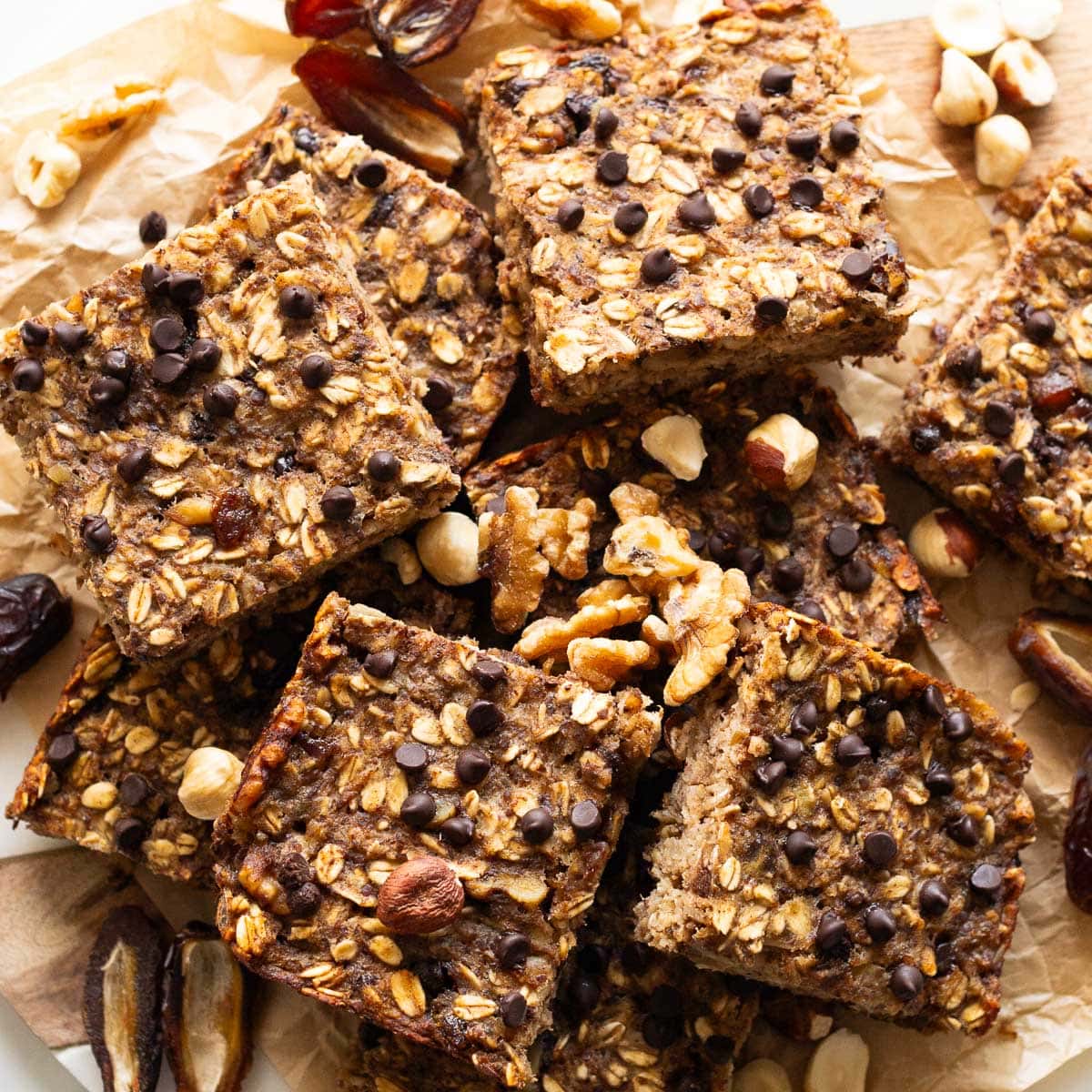 Healthy Oatmeal Bars