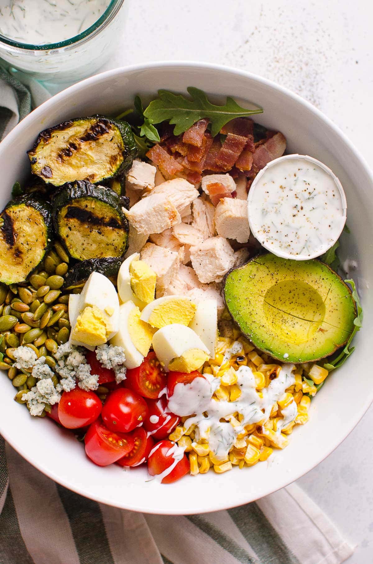 Healthy Chicken Cobb Salad