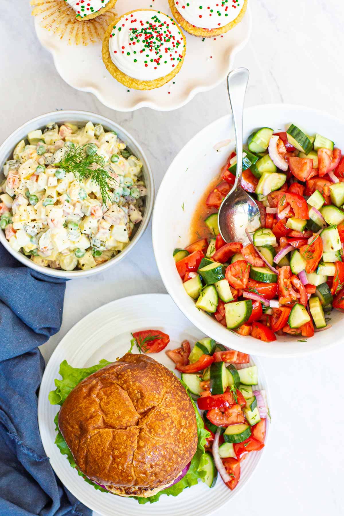 Ground Chicken Burgers