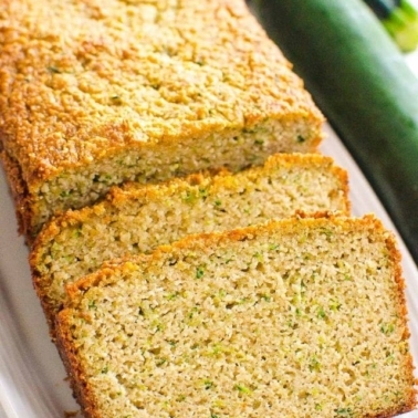 Almond Flour Zucchini Bread