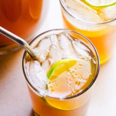 Lemon and Lime Iced Tea