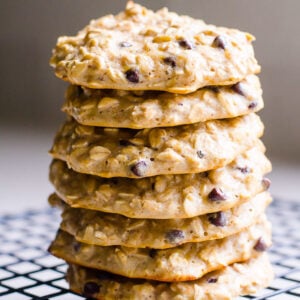 Healthy High Protein Oatmeal Cookies