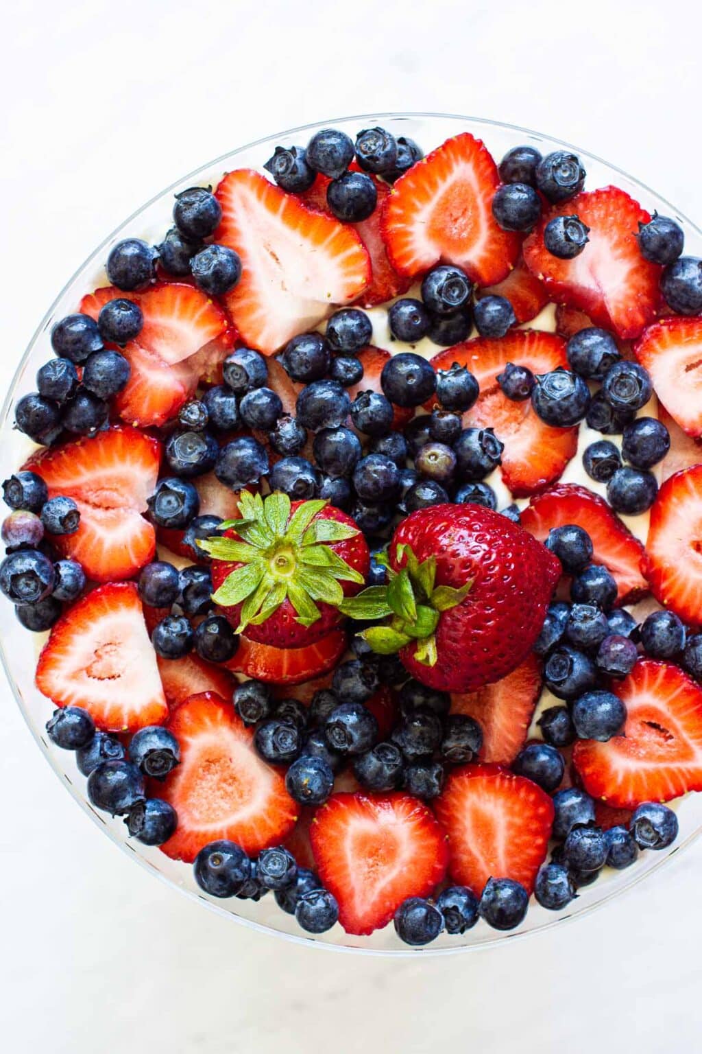 Healthy Berry Trifle for Summer - iFoodReal.com