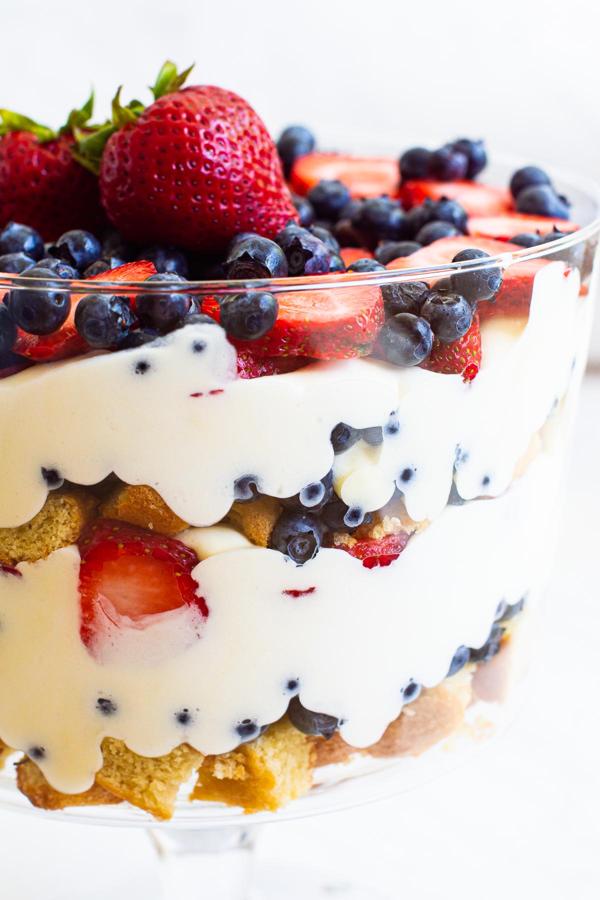Healthy Berry Trifle for Summer