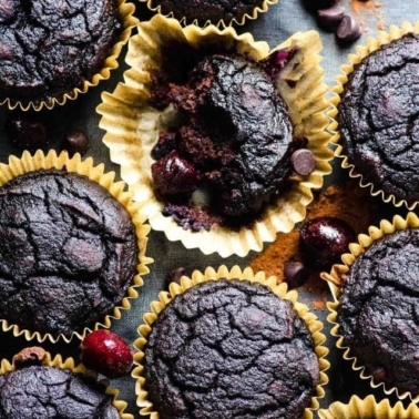 Chocolate Coconut Flour Muffins