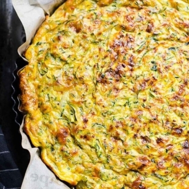 Crustless Zucchini Quiche