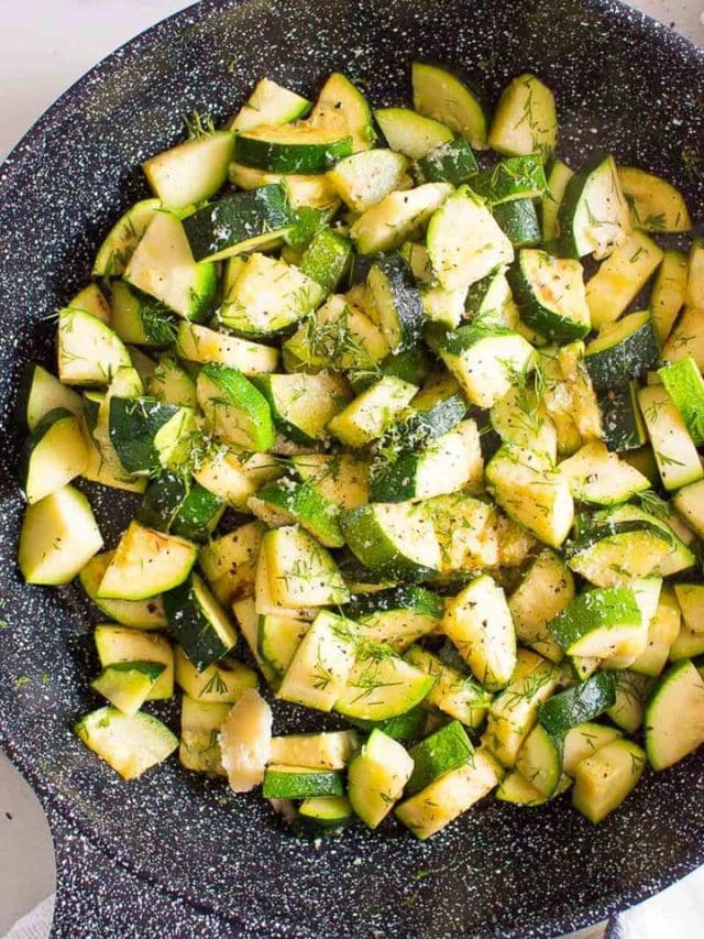 Easy Sauteed Zucchini Recipe Story - IFOODreal.com