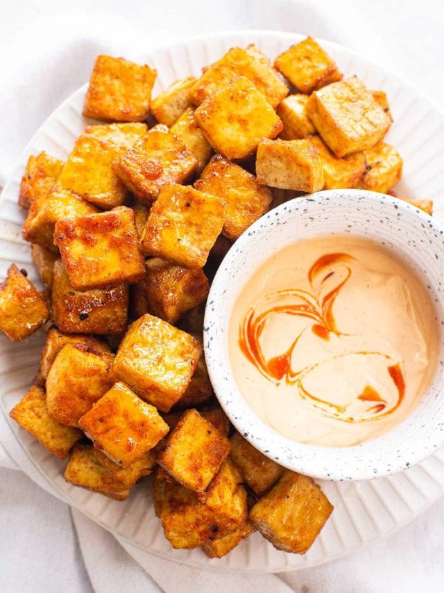 Air Fryer Tofu Story - iFOODreal.com