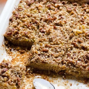 Apple Oat Bars