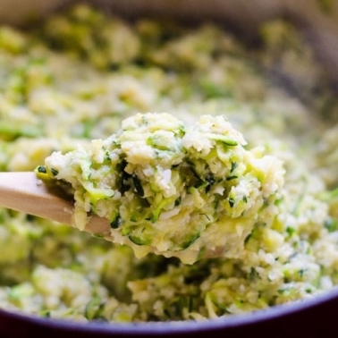 Cheesy Cauliflower Rice