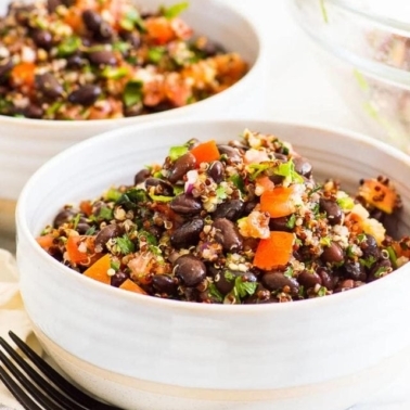 Quinoa and Black Bean Salad