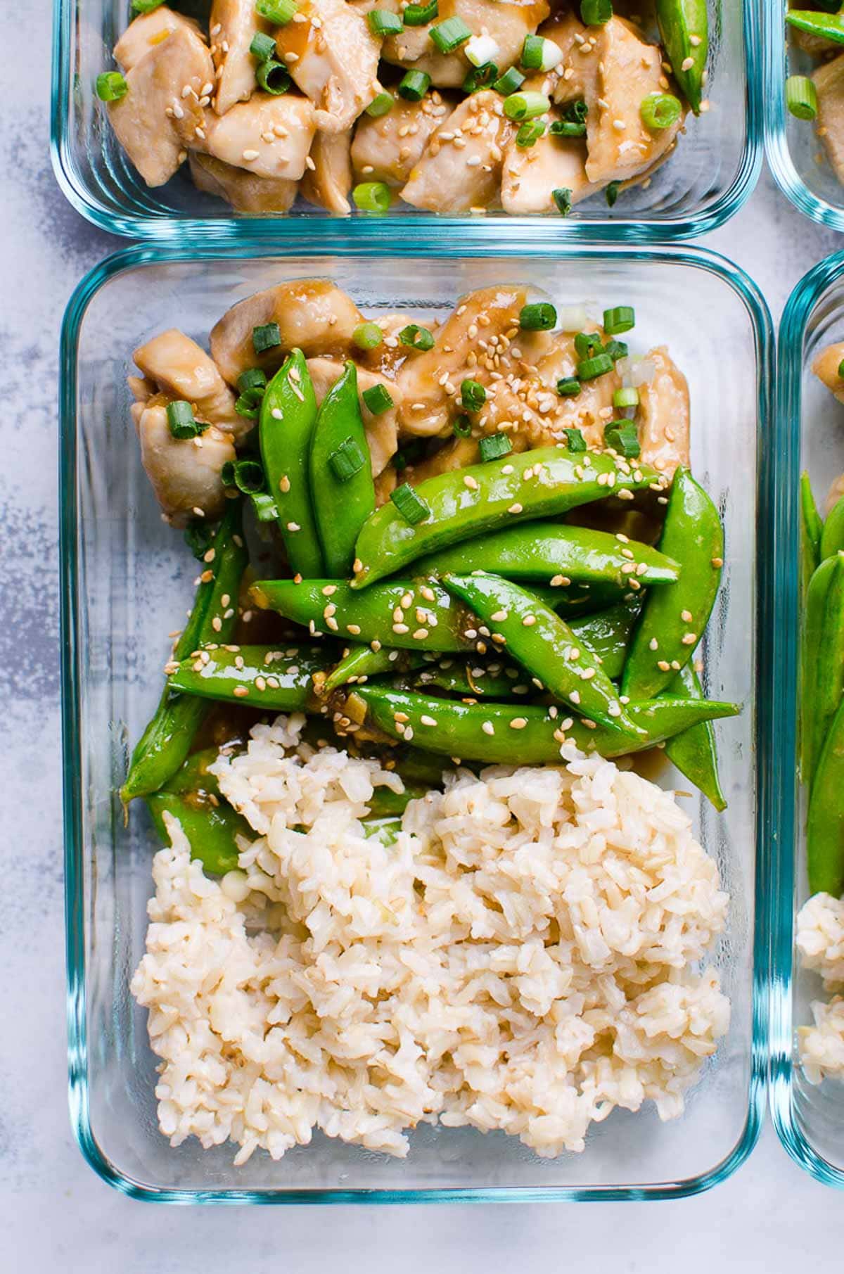 Teriyaki Chicken Stir Fry Meal Prep Lunch Boxes - My Food Story