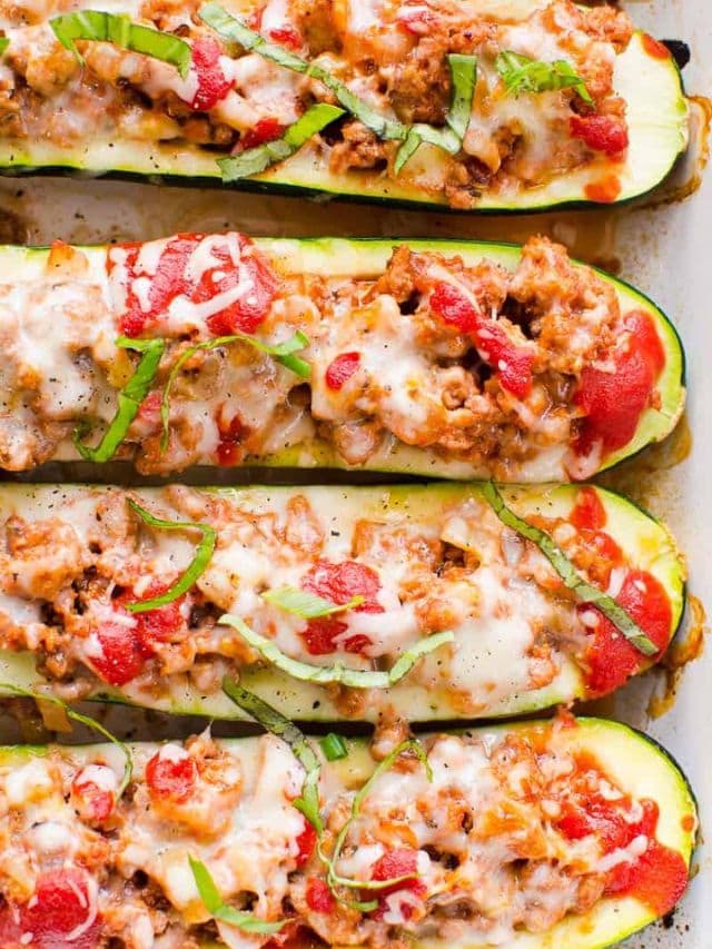 Easy Zucchini Boats Recipe Story