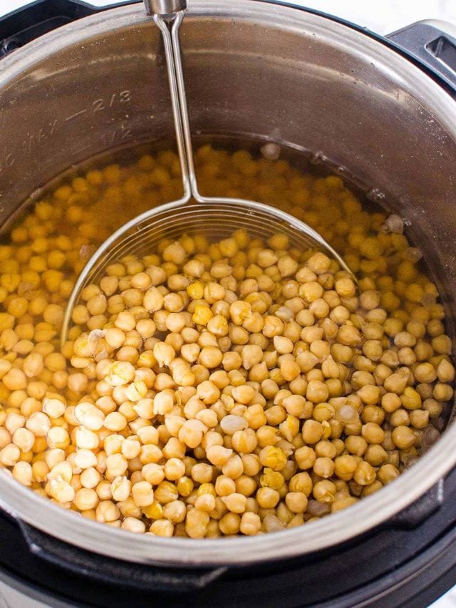 How To Cook Chickpeas In The Instant Pot