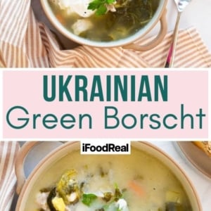 Ukrainian Green Borscht.