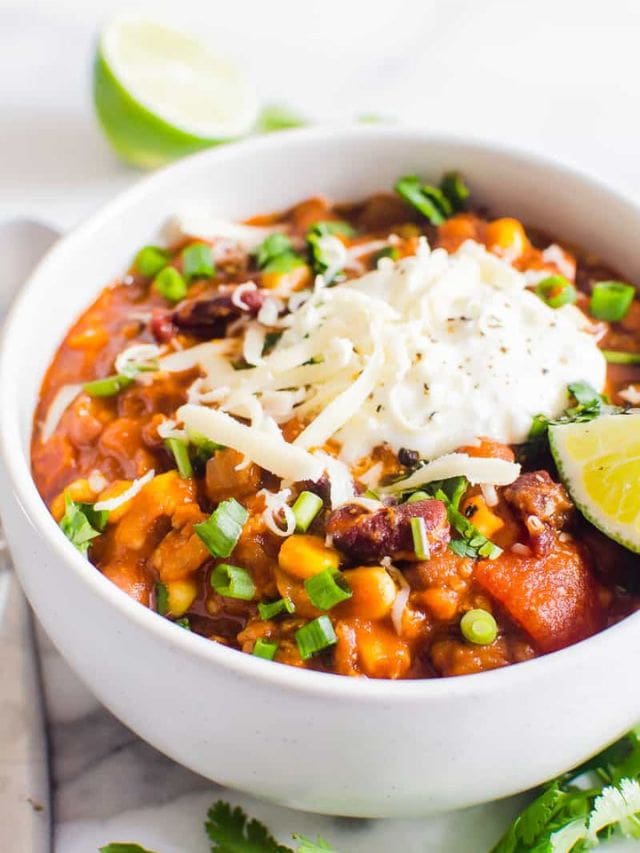 Instant Pot Turkey Chili Story