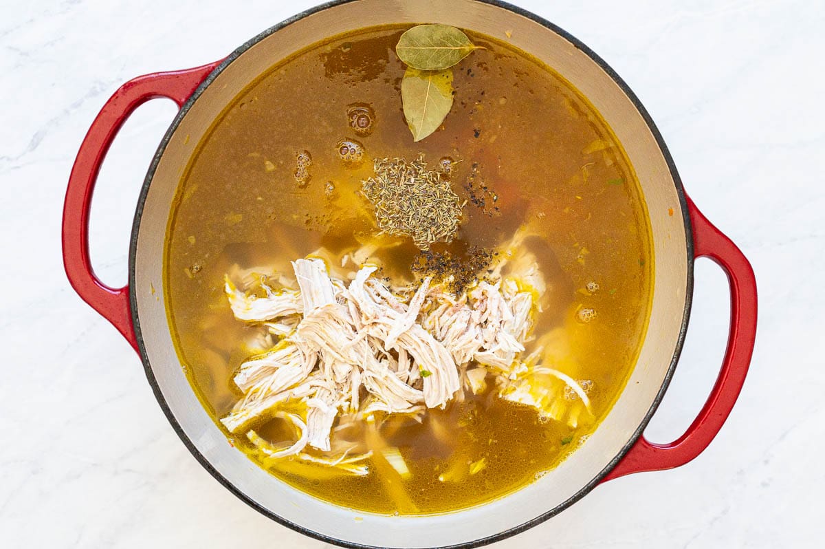 Quick and Easy Turkey Noodle Soup • Salt & Lavender