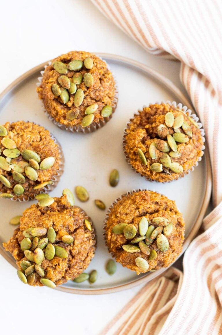 Almond Flour Pumpkin Muffins